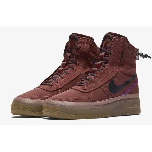 Nike Air Force 1 Shell Burgundy Erkek Spor Ayakkabı ürün görseli 1