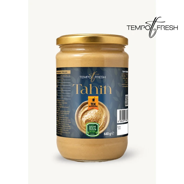 Tahin TEMPOFRESH 640 gr. - Resim 2