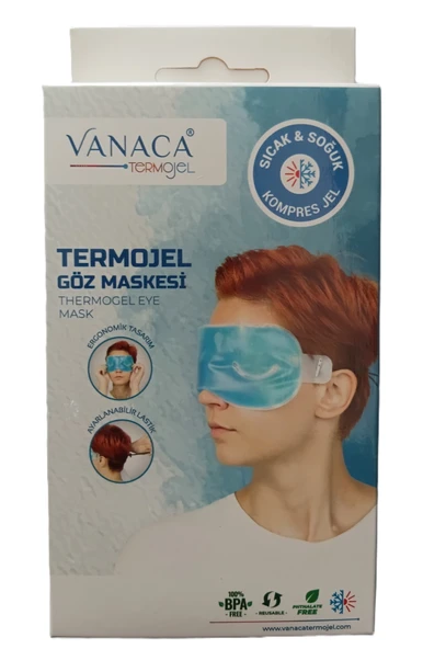 Termojel Göz Maskesi - Ayarlanabilir Sabitleme Lastikli - Ergonomik Tasarım ürün görseli 1