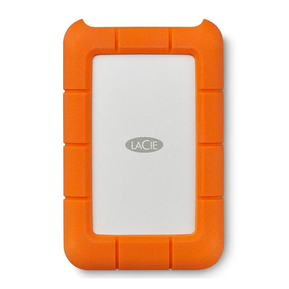 LaCie Rugged USB-C 2 TB Harici Sabit Sürücü Taşınabilir HDD – USB 3.0 Uyumlu, Düşme Darbesine Toza Yağmura Dayanıklı, Mac ve PC Bilgisayar Masaüstü İş İstasyonu Dizüstü Bilgisayar için(STFR2000800) ürün görseli 1