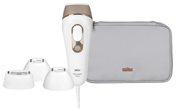 Braun Silk-expert Pro PL5356 Lumière pulsée Or, Blanc ürün görseli 1