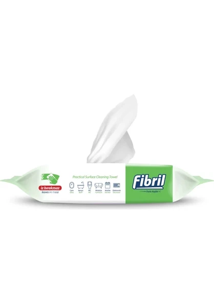 Fibril Pratik Yüzey Temizlik Havlusu Temizlik Kokulu 24 x 50 (1200 Yaprak) ürün görseli 1