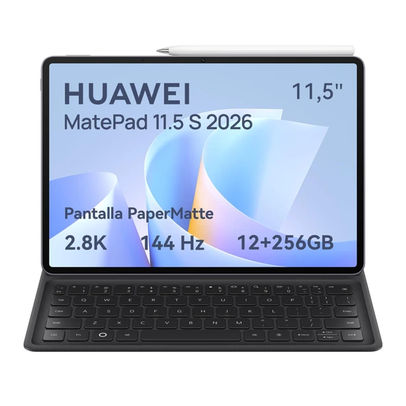 HUAWEI MatePad 11.5 S 2026 12+256 AG Gelen Kutusu Klavyesi [ES Versiyonu] M-Pencil Pro ile ürün görseli 1