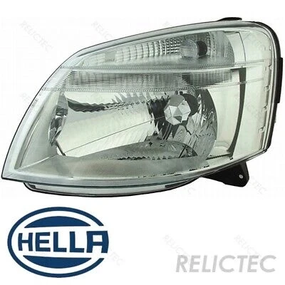 Citroen Berlingo - Peugeot Partner 2003-2008 Far - Motorlu Sol (Oem No:6204Ax) ürün görseli 1