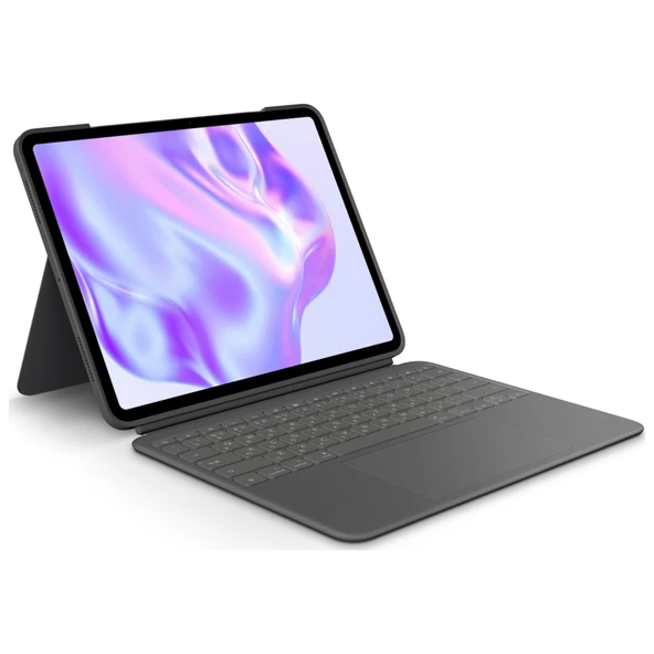 Logitech Combo Touch・(920-012664)・QWERTZ・İsviçre・Trackpad・1,9 cm・1 mm・Apple ürün görseli 1