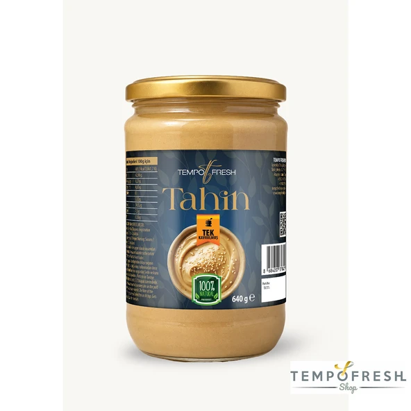 Tahin TEMPOFRESH 640 gr. - Resim 3