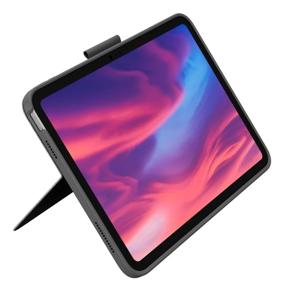 iPad (10. Nesil) için Çıkarılabilir Klavyeli Logitech Combo Touch Kılıf - PAN İskandinav Düzeni, Grafit ürün görseli 1