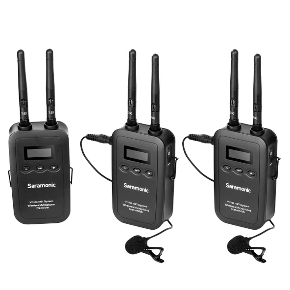 SARAMONIC VmicLink5 TX + TX + RX ürün görseli 1