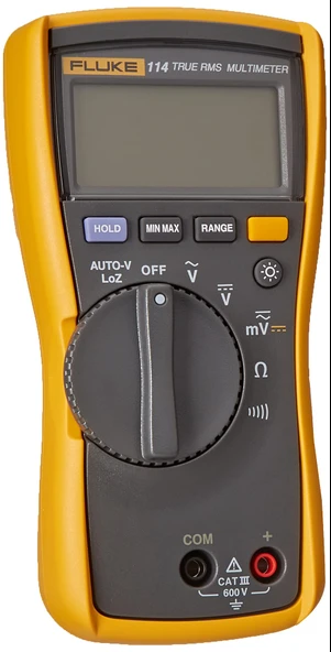 Fluke 114 True RMS el tipi dijital multimetre - Resim 3