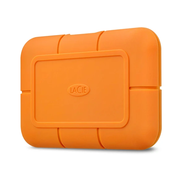 LaCie Rugged SSD harici SSD 1 TB, 2,5 inç, PC ve Mac, dahil. USB-A kablosu olmadan USB-C, dahil. Kurtarma Hizmeti (STHR1000800) ürün görseli 1