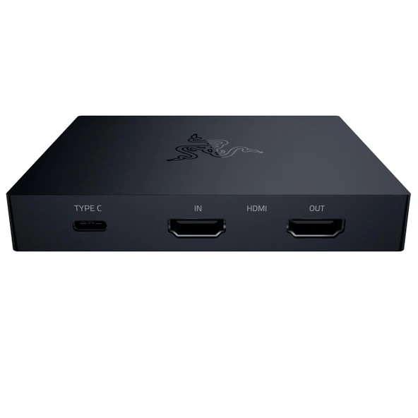 Razer Ripsaw HD - Profesyonel Yayın için Oyun Yakalama Kartı (Full HD 1080p Kayıt Kartı, 60 FPS, 4K 60 FPS Geçiş, Ses Mikseri, HDMI 2.0, USB 3.0, Mikrofon ve Kulaklık Bağlantı Noktası) Siyah ürün görseli 1