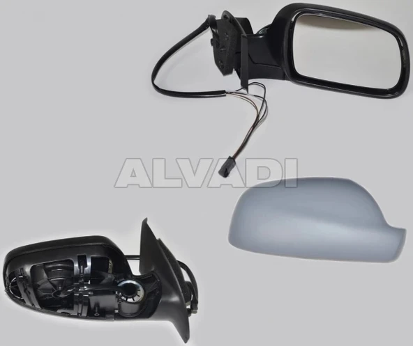 Peugeot 307 2002-2008 Dış Dikiz Aynası Sağ Elektrikli Iısıtmalı Sensörlü Astarlı (Oem No:8149Ax) ürün görseli 1