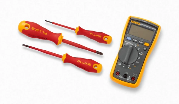 Elektrikçi multimetresi Fluke 117 + SLS3 + ISLS5 + IPHS2, IB117L ürün görseli 1