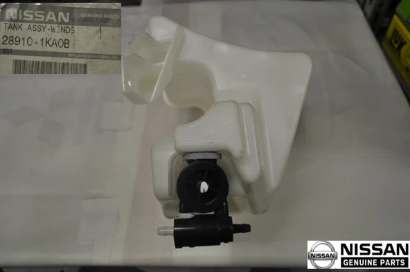 Nissan Juke 2011-2018 Cam Su Bidonu Borulu Motorsuz (Oem No:289101Ka0B) ürün görseli 1