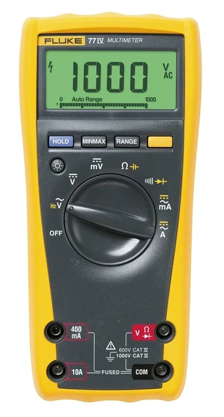 FLUKE-77-4/EUR,ENDÜSTRİYEL MULTİMETRE, 1000V CAT III, AVRUPA ürün görseli 1