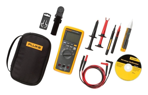 Fluke Multimetre Kiti 1000V/400mA AC/DC Fluke Connect + Elektrikçi Aksesuarları ürün görseli 1