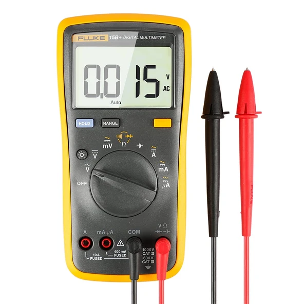 Fluke 15b+ Dijital Multimetre F15b+ En Son Sürüm ürün görseli 1