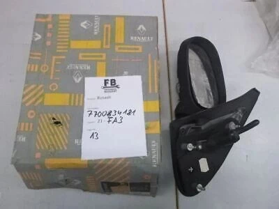 Renault Megane I 95 - 99 Dış Dikiz Aynası Sol Kablo Tıpı, Asferık Cam Sol  (Oem No:7700834181) ürün görseli 1
