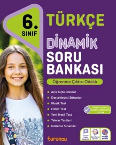 6. Sınıf Türkçe Dinamik Soru Bankası Tudem Yayınları ürün görseli 1