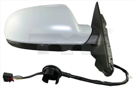 Audi A3 2010-2013 Dış Dikiz Aynası Sağ Elektrikli Isıtmalı Astarlı Sinyalli (5 Kapılı) (8 Pin) (Oem No:8P1858532Gb) ürün görseli 1