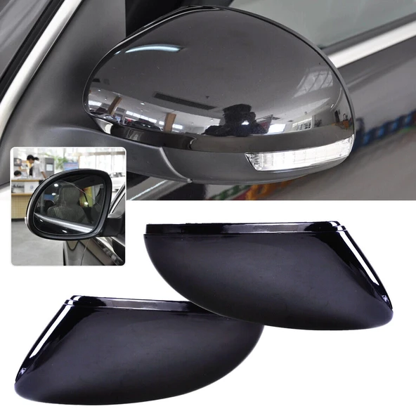 Volkswagen Touran 2010-2013 Golf 6 - Ayna Kapağı Sağ Astarlı (Oem No:5K0857538) ürün görseli 1