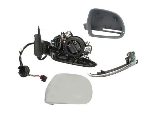 Audi A3 2008-2012 Dış Dikiz Aynası Sağ Elektrikli Isıtmalı Astarlı Sinyalli Kör Noktalı 3 Kapı (8 Pin) (Oem No:8P1858532 ürün görseli 1