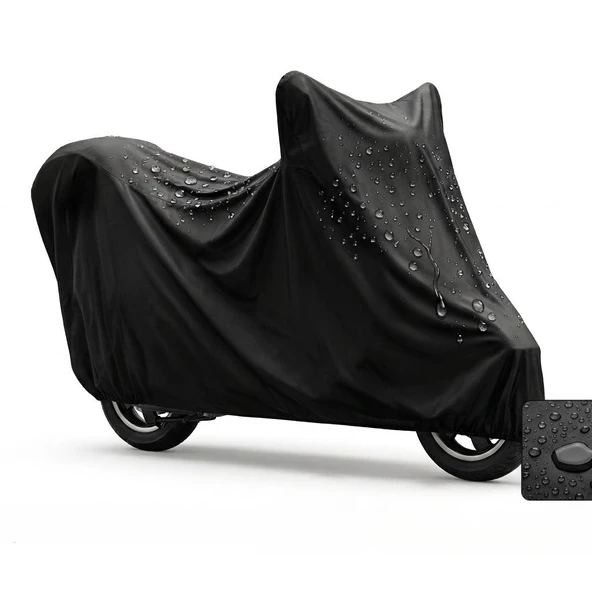 Motosiklet ve Scooter Koruma Brandası – Su ve Toz Geçirmez 180x120 cm ürün görseli 1