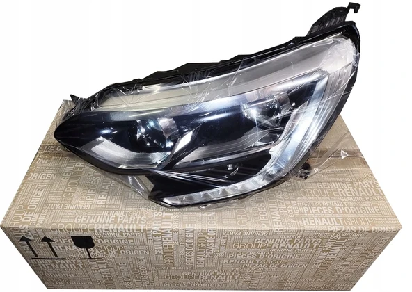 Renault Kangoo II 2013- Far Sol Siyah Çerçeveli Motorlu Oem No (260607949R) ürün görseli 1