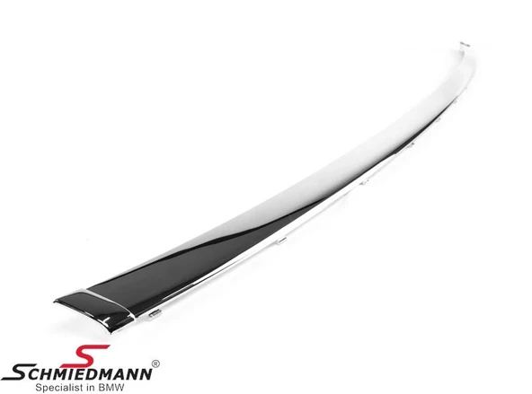 Bmw 7 Serisi 1994-1998 Arka Tampon Bandı Nikelaj Orta (Oem No: 51128125435) ürün görseli 1