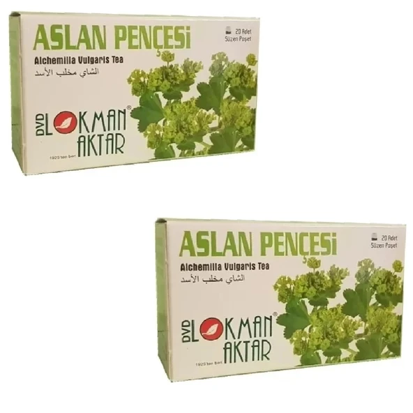 Aslan Pençesi Çayı 20 'Li Süzen Poşet 2Adet, Lokman Aktar ürün görseli 1