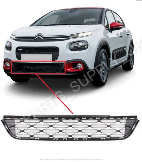 Citroen C3 2016-2020 Ön Tampon Panjuru Alt (Oem No: 98120622Xt) ürün görseli 1