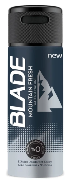 Blade Mountain Fresh Erkek Deodorant 150 ml (3 adet) ürün görseli 1