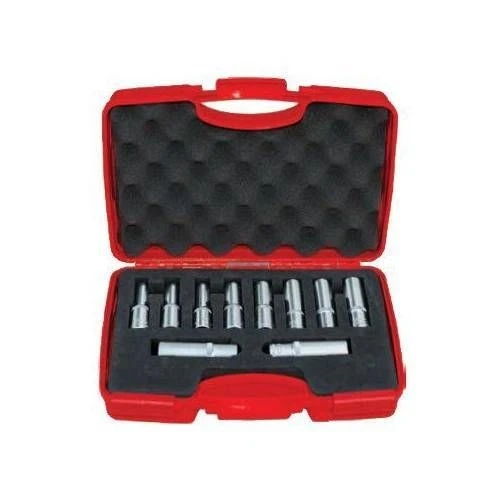 İzeltaş 1108 00 6010 1/2” Altı Köşe Derin Lokma Anahtar Takımı (10 parça mm) ürün görseli 1