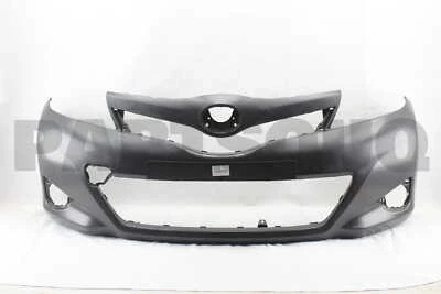Toyota Yaris Ön Tampon Delikli 2011/Tüv (Oem No:  521190U904) ürün görseli 1