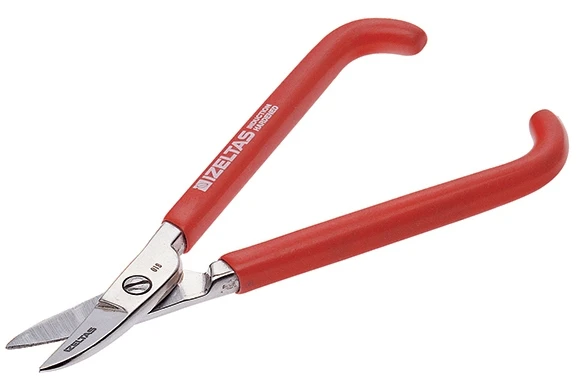 İzeltaş 6801 27 0180 180mm Kuyumcu Makası (Eğri) ürün görseli 1