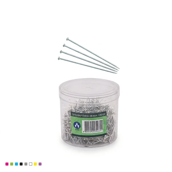 Toplu İğne 28 mm 100 g 1 Adet ürün görseli 1