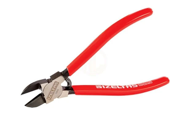 İzeltaş 3705 16 5160 160mm İnce Uçlu Yan Keski (Plastikler İçin) ürün görseli 1
