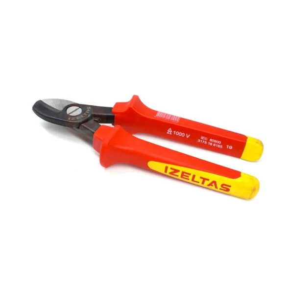 İzeltaş 3715 16 6165 165mm 1000V İzoleli Tek Ağızlı Kablo Kesici ürün görseli 1