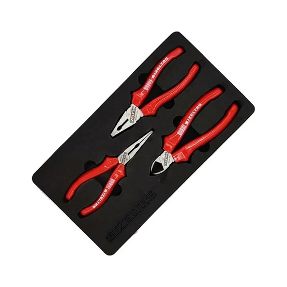 İzeltaş 3020 00 2003 Opak Pense Seti 160mm ( 3 Parça ) ürün görseli 1