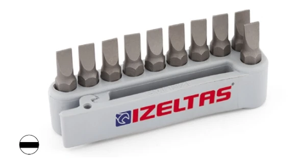 İzeltaş 4810 00 1265 1.2x6.5 Düz Bits Uç Takımı ürün görseli 1