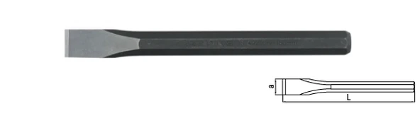 İzeltaş 5510 23 0150 150mm Tesviyeci Düz Keski ürün görseli 1