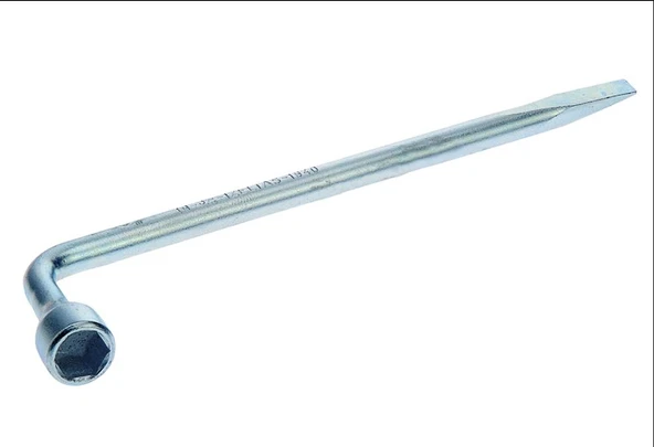İzeltaş 1940 09 0017 17mm Bijon Anahtarı Pipo Tip (Tornavida Ağızlı) ürün görseli 1