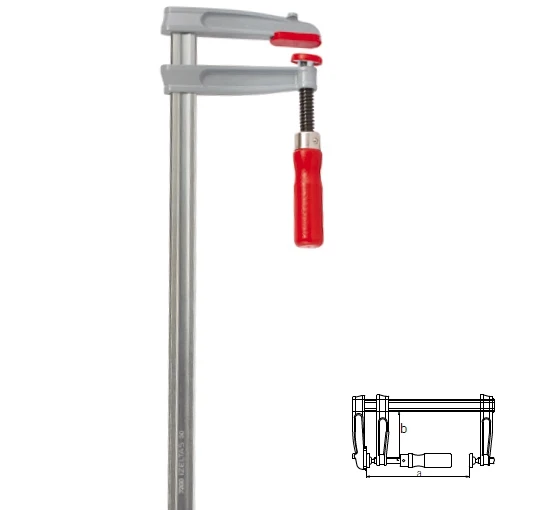 İzeltaş 7300 30 5012 50x12 İşkence (Marangoz Mengenesi Plastik Ağızlı) ürün görseli 1