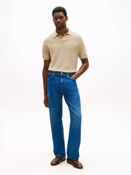 Tommy Hilfiger   COOL TOUCH STRUCTURE SS POLO Erkek Yeşil Sweatshirt - MW0MW42795 ürün görseli 1