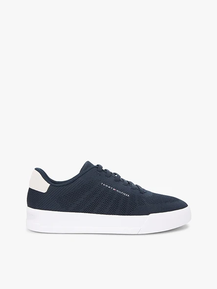 Tommy Hilfiger   TH COURT KNIT Erkek Mavi Sneakers - FM0FM05823 ürün görseli 1