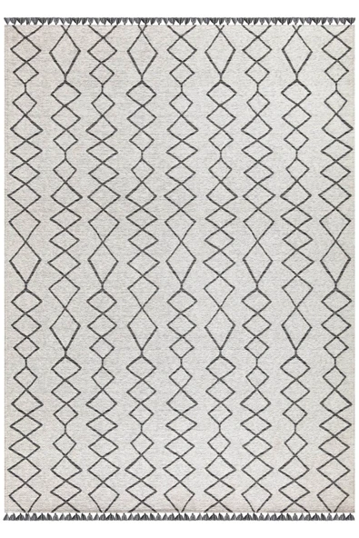 Siyah Renkli Kaymaz Tabanlı Leke Tutmaz Kilim 80 X 150 ürün görseli 1