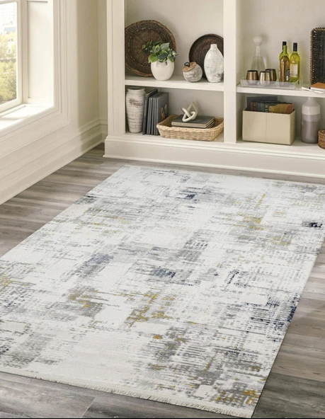Sultan Asel Modern Desen Akrilik Makine Dokuma Salon Halısı - 11574 120 X 200 ürün görseli 1