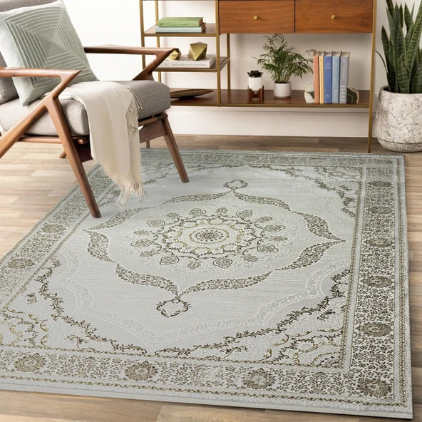 AGAH KF501 KREM-VİZON (GÖBEKLİ) 160 X 230 ürün görseli 1