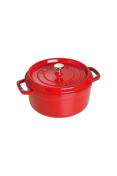 STAUB La Cocotte Yuvarlak Döküm Tencere 24 Cm Kiraz 3,8 L ürün görseli 1