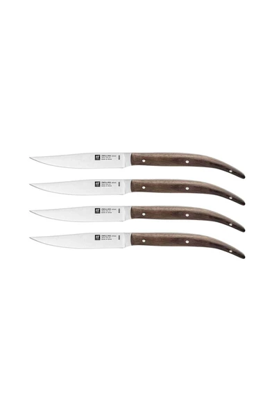 ZWILLING Steak Biftek Bıçağı Seti 4 Parça Dark Oad Wood ürün görseli 1